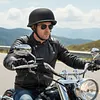 Vintage Motorcycle Cruiser Helmet Half Helmet Open Face Helmet for Men and Women