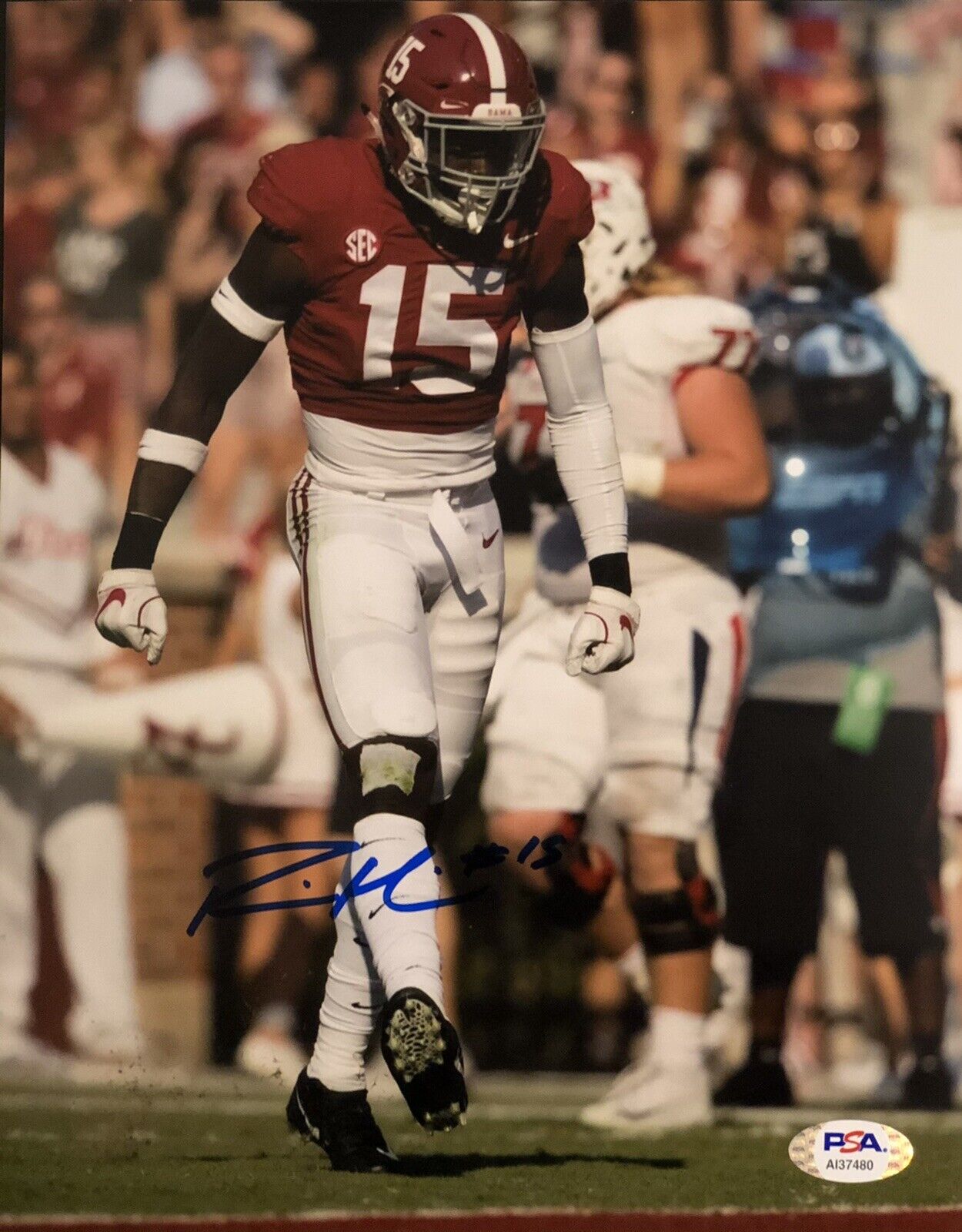 Ronnie Harrison Signed Autographed Alabama Crimson Tide 8x10 Photo Poster painting Psa/Dna