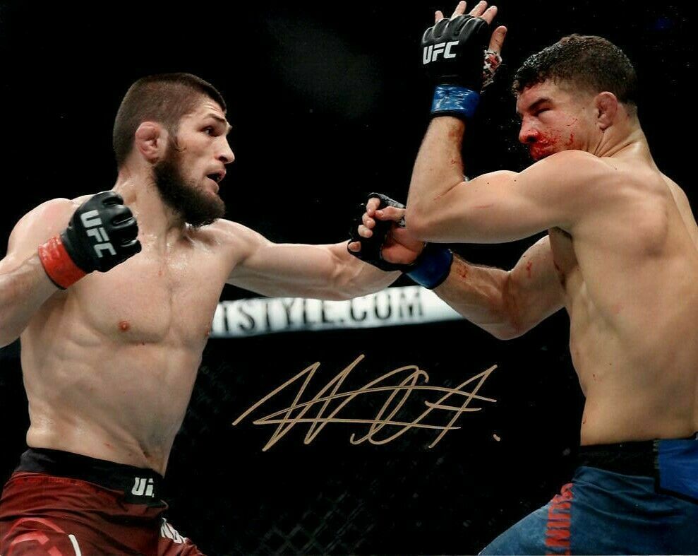 Khabib Nurmagomedov Autographed Signed 8x10 Photo Poster painting ( UFC ) REPRINT