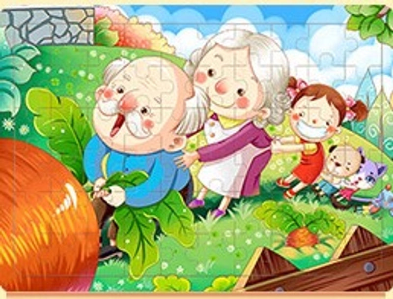 Puzzles Toddler(3-6years) Cartoon Wood Toys