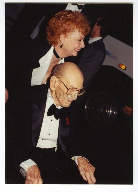 George Abbott & Gwen Verdon - 1994 Tony Awards Peter Warrack Photo Poster painting