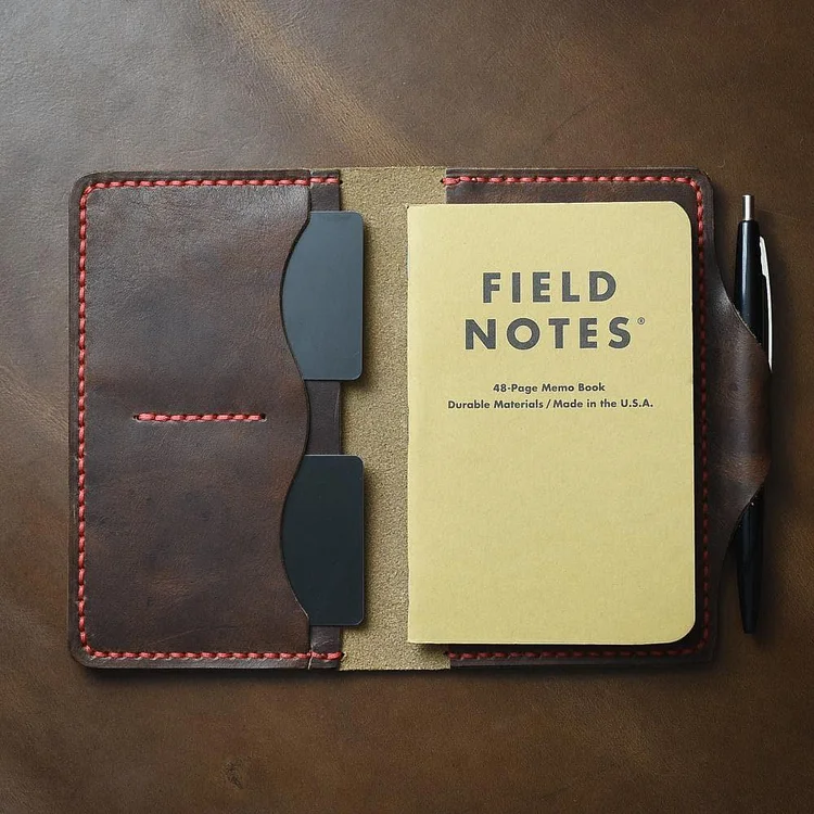 Field Notes Leather Journal - Heritage Brown