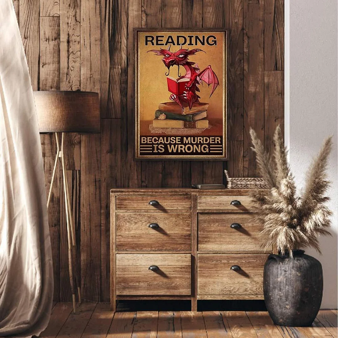 Full Embroidery Book Dragon Printed Cross Stitch 11CT 3 Strand Cotton Kit