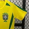 2002 Retro Brazil Home Football Shirt 1:1 Thai Quality Kids Size