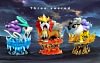 Little Fatty Series Three Legendary Beasts - Pokemon Resin Statue - PPAP Studios