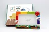 Rainbow DIY Building Block Photo Frame Kit,Creative Handmade Assembled Photo Frame Handmade Craft Gift Home Tabletop Display Decor