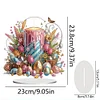 Diamond Painting Acrylic Candle Eggs Diamond Painting Desktop Decorations