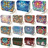 DIY Diamond Art Wooden Diamond Painting Crystal Rhinestone Purse Bag Shoulde Crossbag Kits