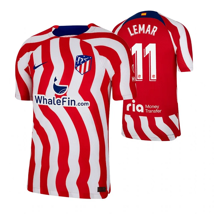 Maillot Atlético Madrid Thomas Lemar 11 Domicile 2022-2023