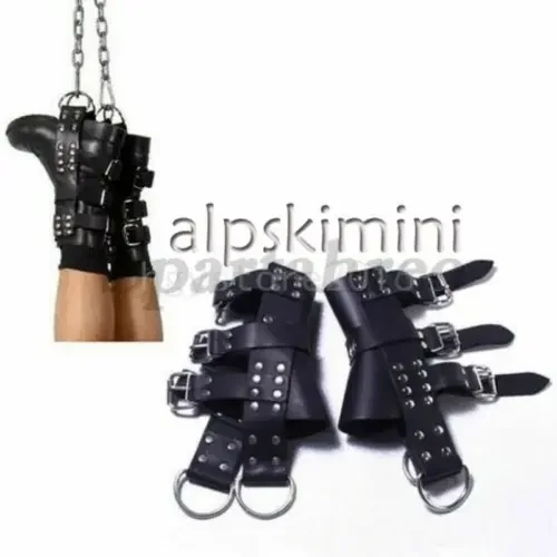 pornhint Pornhint Ankle Boot Suspension Cuffs Binders Suspension Play Restraint Hanging Toy