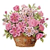 Flower Basket-Partial Special Shaped Diamond Painting 30*30CM