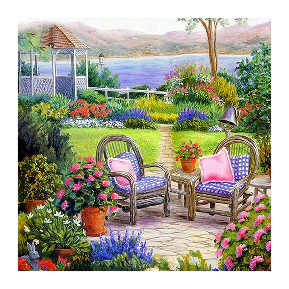 

Yard Chair - Square Drill Diamond Painting - 35*35CM, 501 Original
