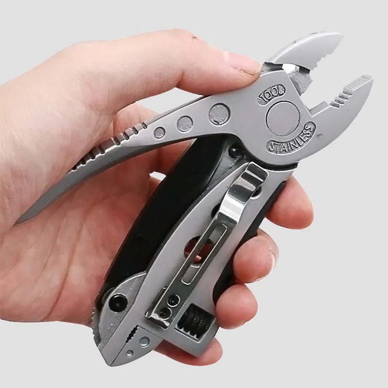 Outdoor Tool Combination Adjustable Wrench Pliers