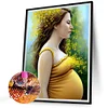 Diamond Painting -5D Full Round Drill Pregnant Mother
