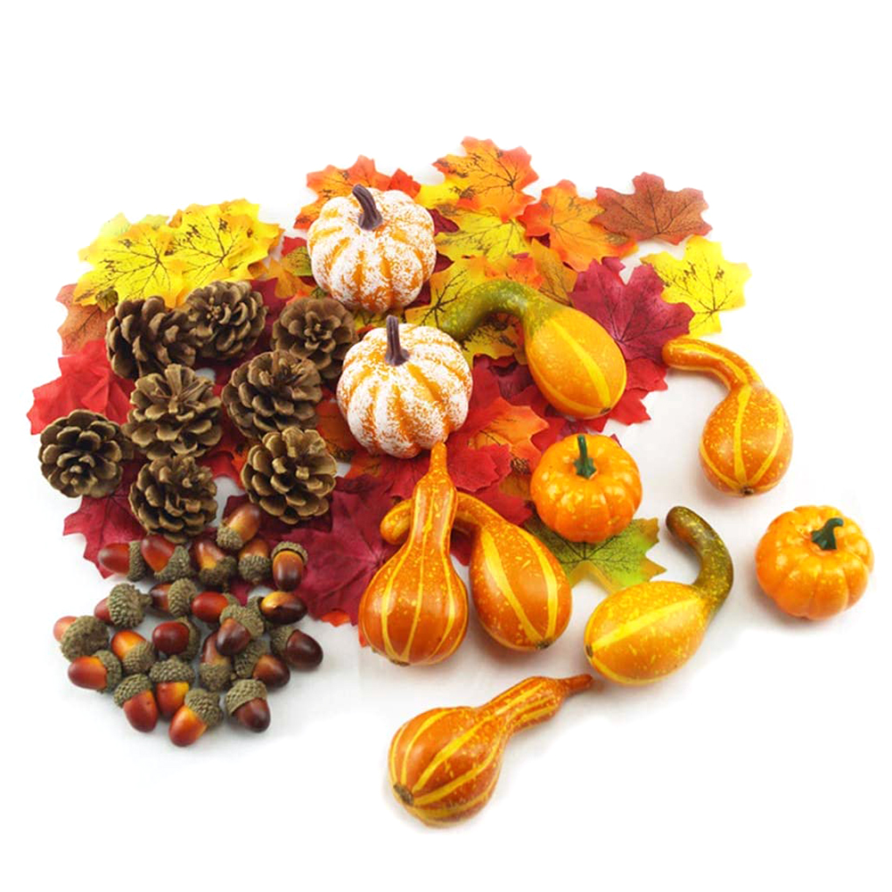 

50pcs Halloween Simulation Bubble Pumpkin Artificial Vegetable Shoot Props, 501 Original