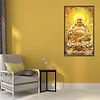 Diamond Painting-DIY Full Round Drill Buddha Light Shines Full(40*70CM)