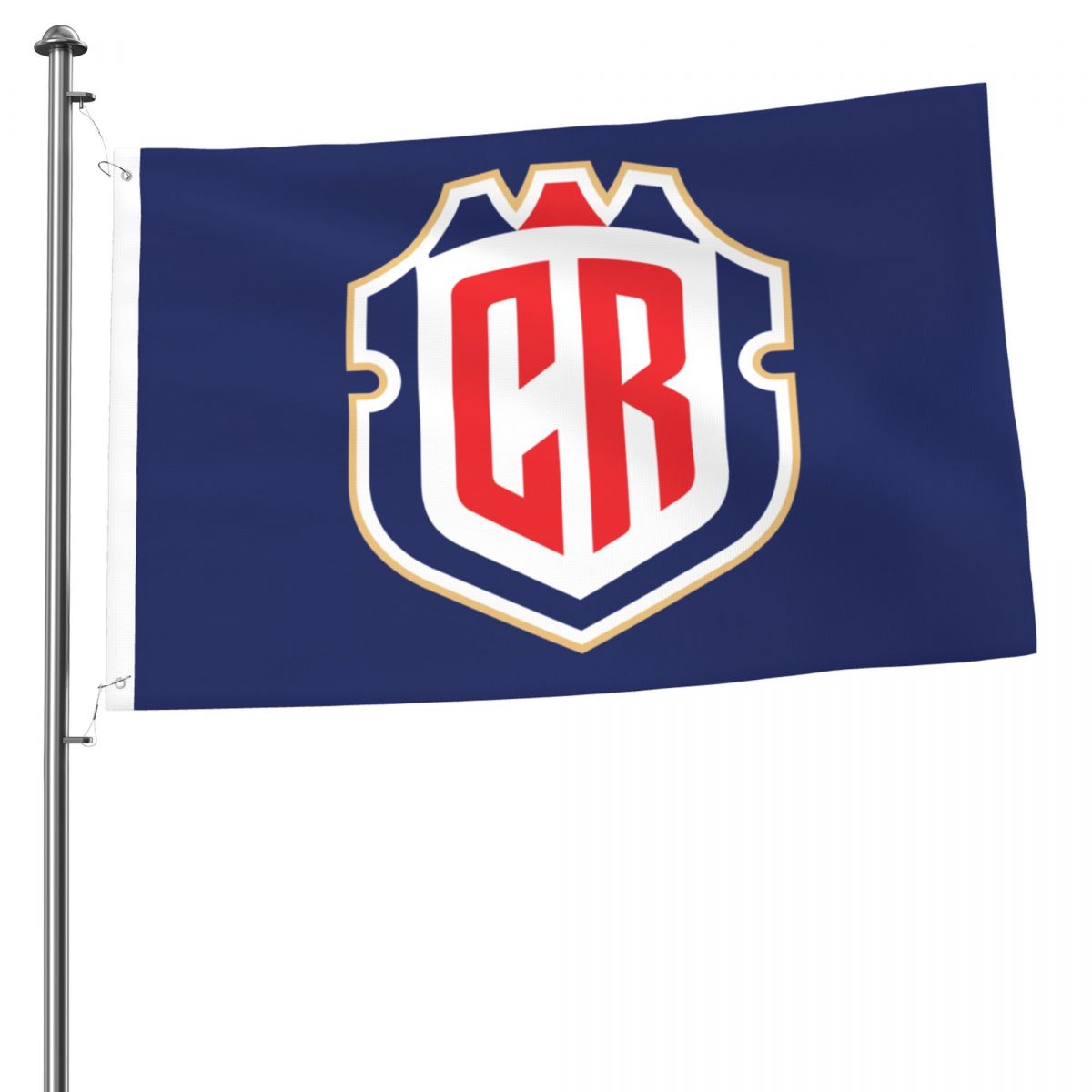 Costa Rica National Football Team 2x3FT Flag