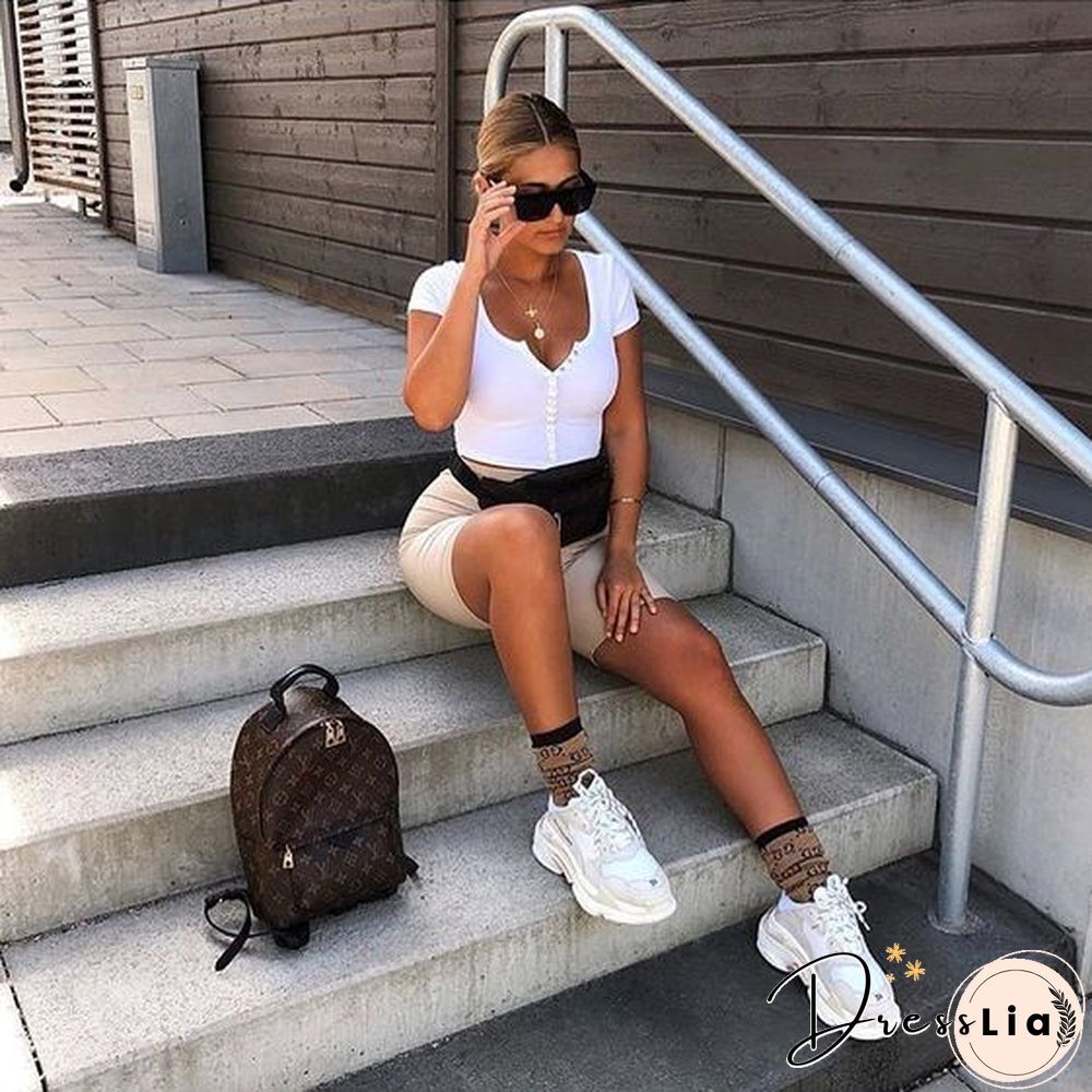 Athletic Spandex Sport Shorts Tight Running Gym Shorts