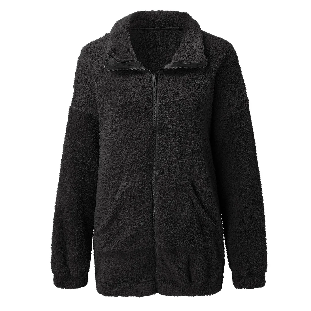Women's Coat Plush Autumn Cardigan Jacket