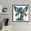 >SALE<5D DIY Partial Special Shaped Drill Diamond Painting Kit Fairy Decoration30x30cm