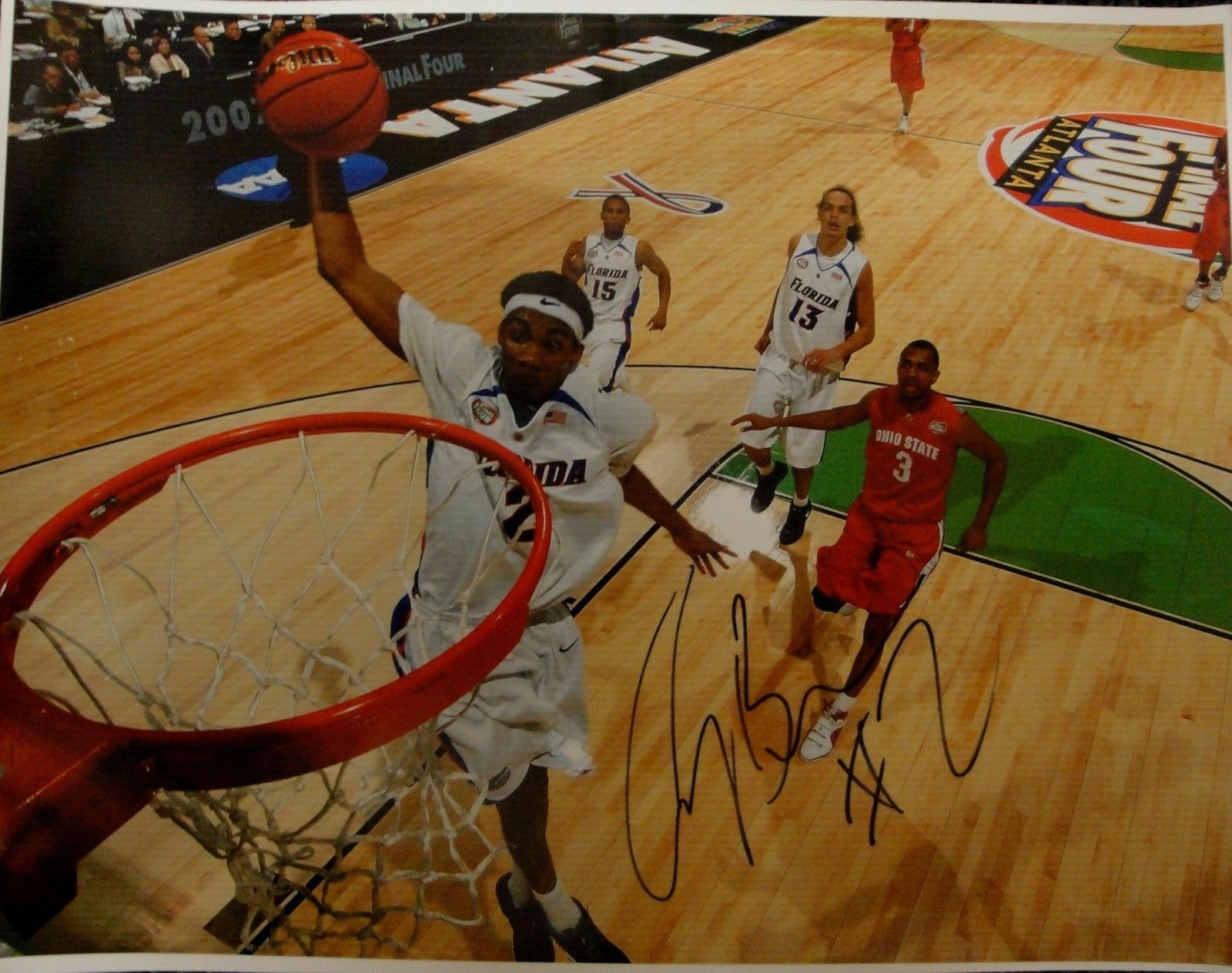 Corey Brewer Hand Signed Autographed 11x14 Photo Poster paintinggraph Timberwolves Florida