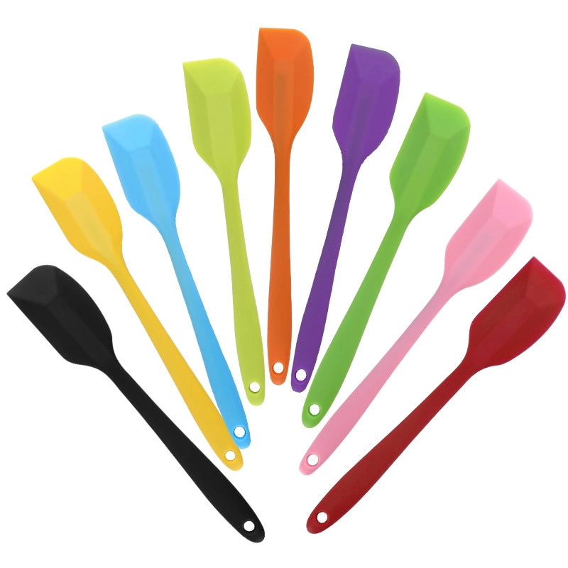Silicone Kitchen Baking Tools Silicone Integrated Scraper Small Size Cake Cream Butter Jam Baking Scraper