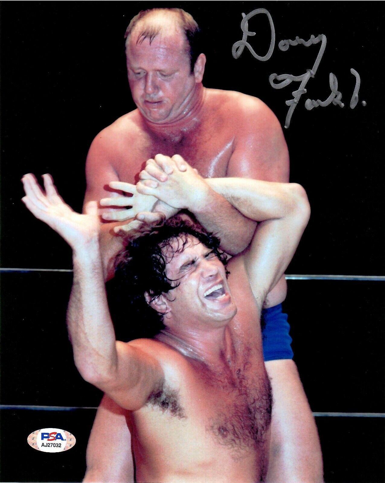 Dory Funk Jr. autographed signed 8x10 Photo Poster painting NWA Champion WWE HOF PSA COA