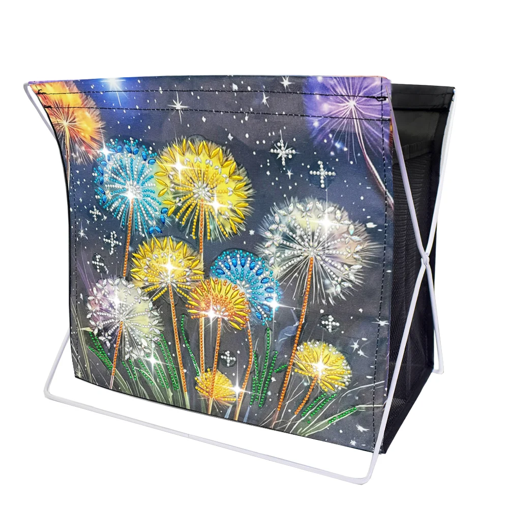 DIY Dandelion Special Shape Diamond Painting Sundries Storage Rack for Adults Kids