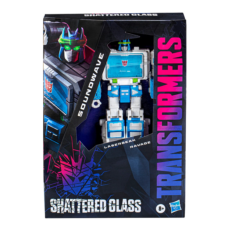 Hasbro Transformers Generations Shattered Glass Collection Soundwave & IDW’s Shattered Glass— Soundwave