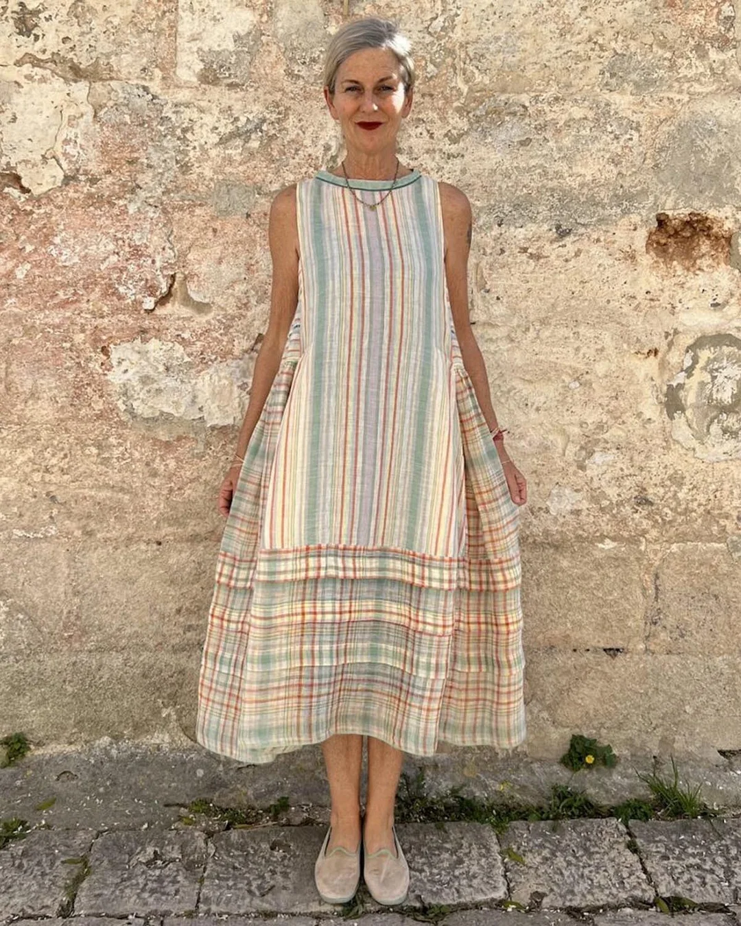 Vacation loose dress 0204