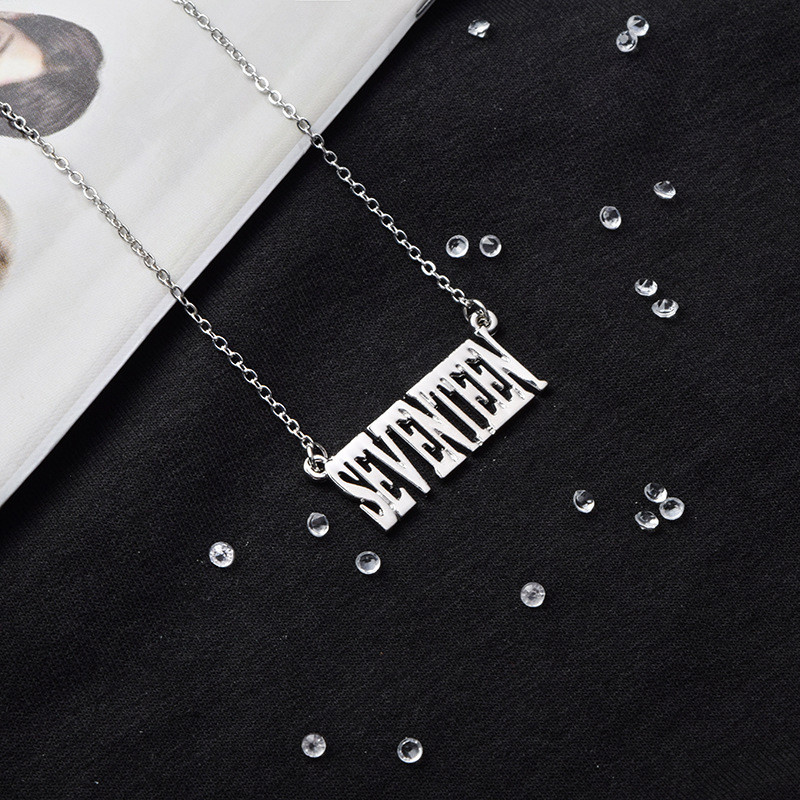SEVENTEEN Name Necklace officialsvtshop