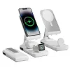 10,000 mAh 3-in-1 Foldable Wireless Charger MagSafe-Compatible Power Bank for Apple iPhone, Watch, & AirPods