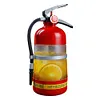 1.5L Beer Barrels Acrylic Fire Extinguisher Shape Liquor Dispenser Bar Accessory