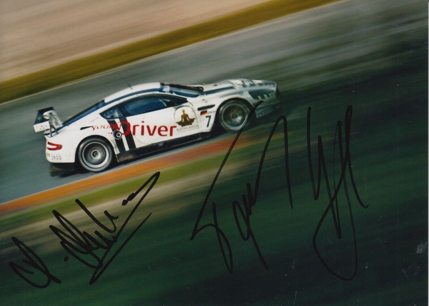 Enge, Muller Hand Signed 7x5 Photo Poster painting - Aston Martin Autograph 3.