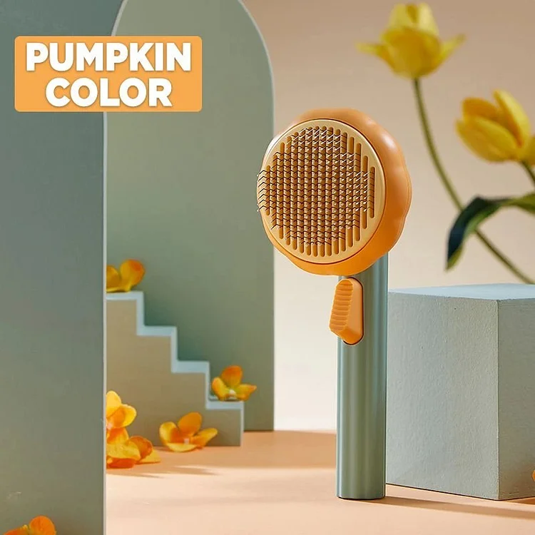 Pumpkin Pet Comb