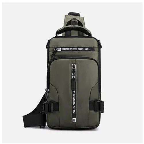 Anti-Theft Waterproof Crossbody Bag, Large Capacity Casual Bag With USB Charging Port