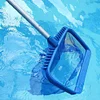 New Arrival Professional Blue Plastic Leaf Rake Mesh Net Skimmer Clean Swimming Pool Tool Leaf Skimmer Net