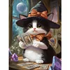 Astrology Kitten-11CT Stamped Cross Stitch 40*55cm/15.75*21.65in
