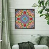 Multistyle Mandala - Peinture Diamant De Forme Sp&eacute;ciale - 30 X 30 CM