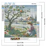 Under The Trees In The Countryside-Full Round Diamond Painting 40*40CM