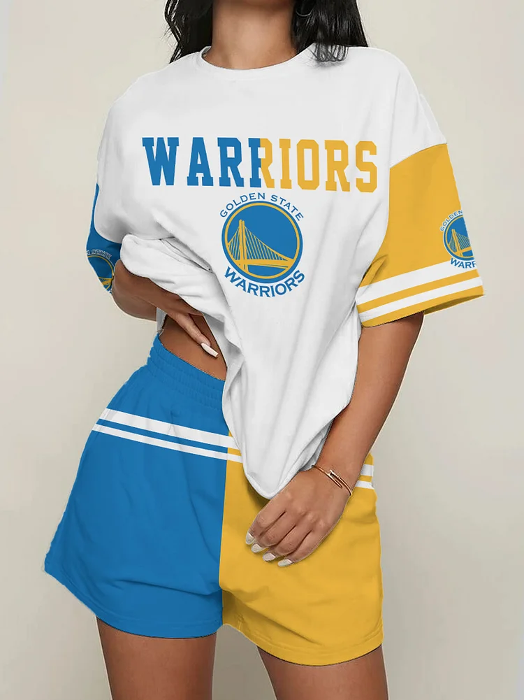 Golden State Warriors Limited Edition Top And Shorts Two-Piece Suits