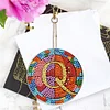 DIY Letter Double Sided Special Shape Diamond Painting Keychain