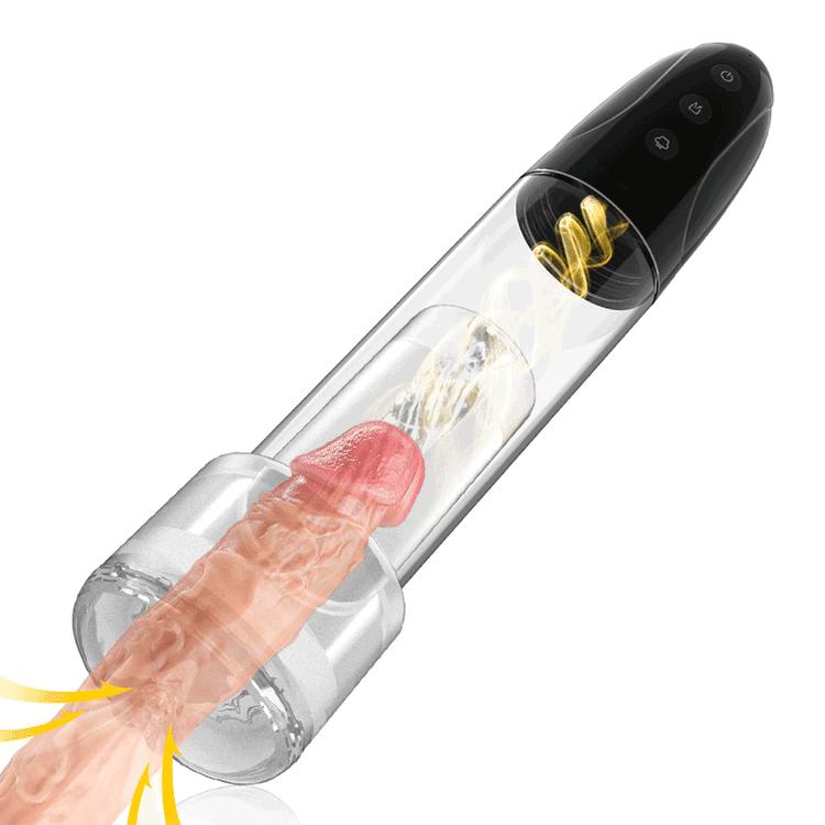 Swirl 2 In 1 Vagina Sucking Electric Penis Pump Masturbator