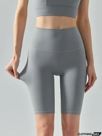 High Waist Active Shorts