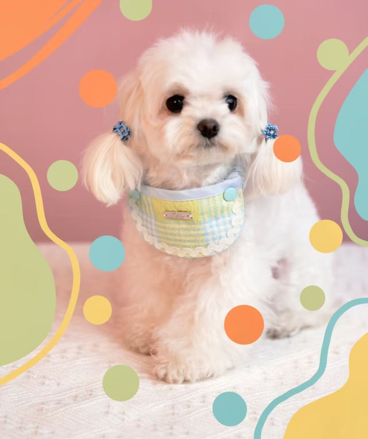 Oval-Shaped Saliva Towels For Dogs And Cats
