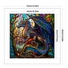 (Stamped/Counted) Dragon - 11CT Cross Stitch 40*40cm/50*50cm