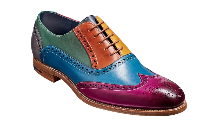 Men's Handmade Leather Wingtip Brogue Party Shoes