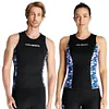 2mm Neoprene Sleeveless Vest/Shorts Women Wet Suit Top & Shorts for Surfing Cold