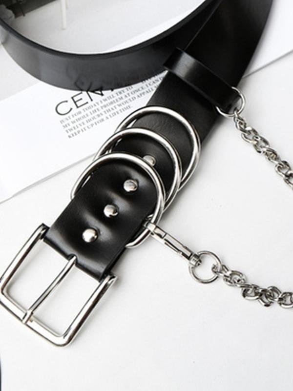 Metal MultiRing Chain Belt