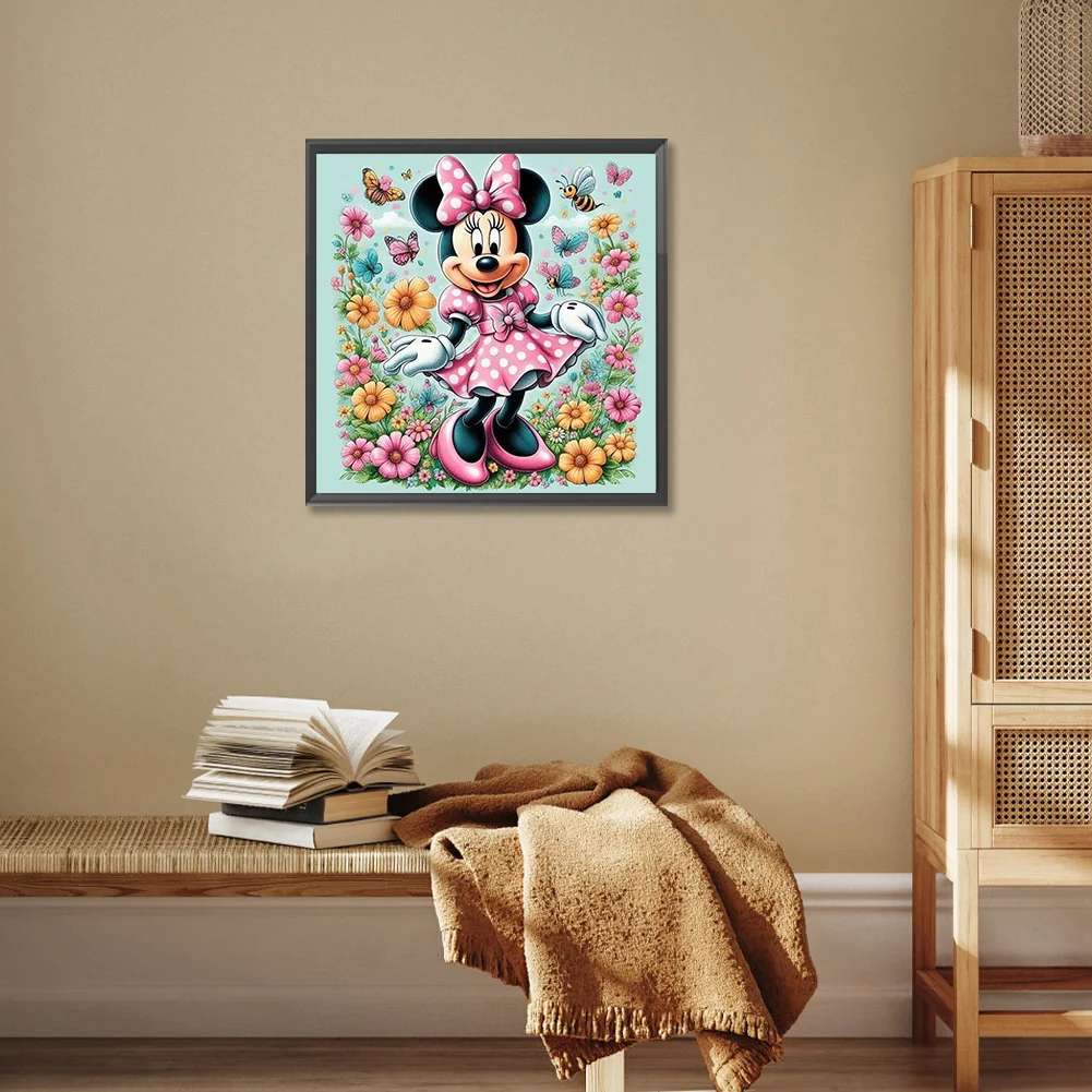 Diamond Painting - Full Round Drill - Mickey Mouse(Canvas|30*30cm)